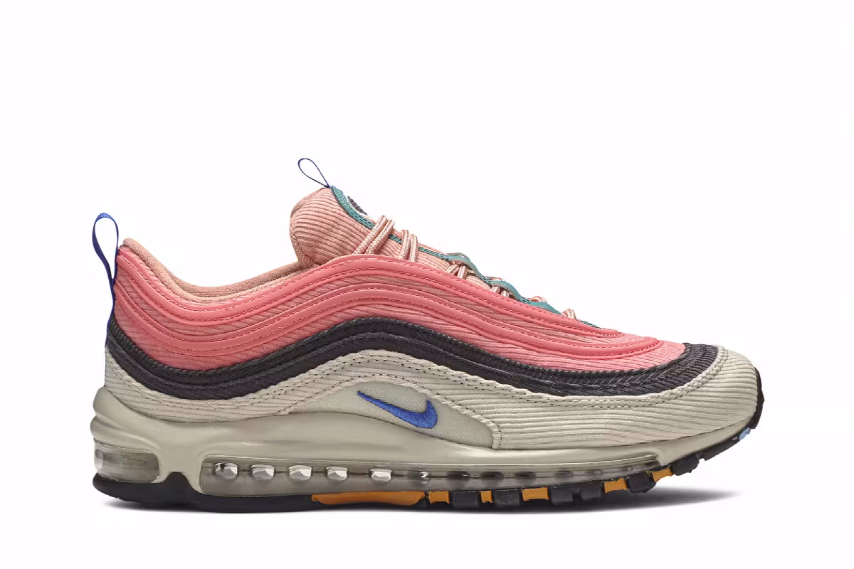Nike Air Max 97 Corduroy Pack - Pink, view 2