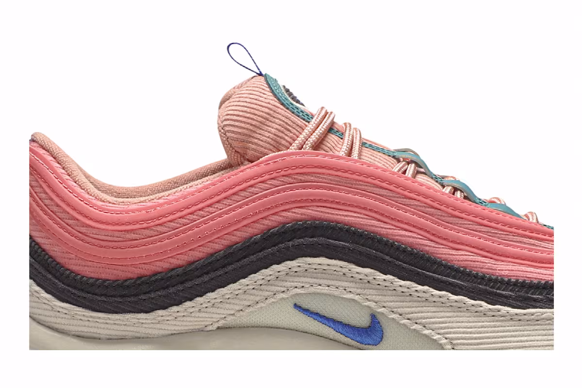 Nike Air Max 97 Corduroy Pack - Pink, view 3