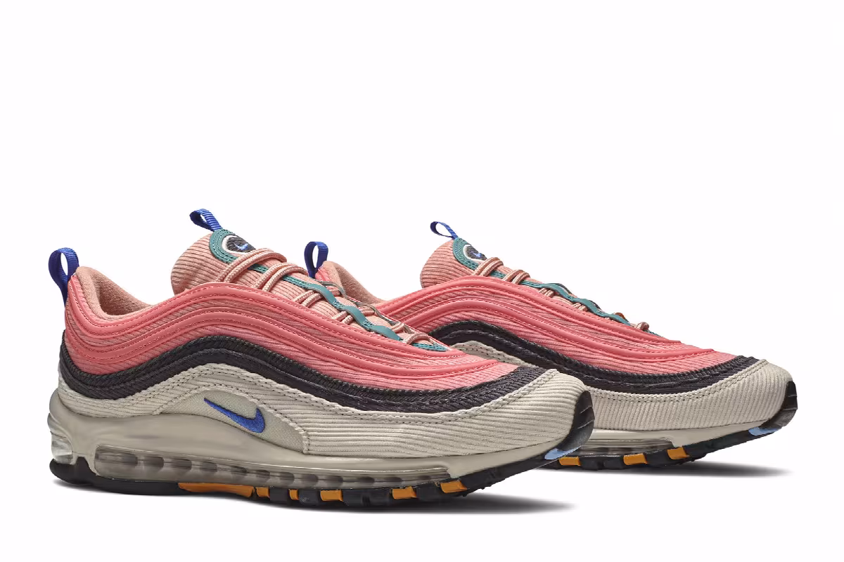 Nike Air Max 97 Corduroy Pack - Pink, view 9