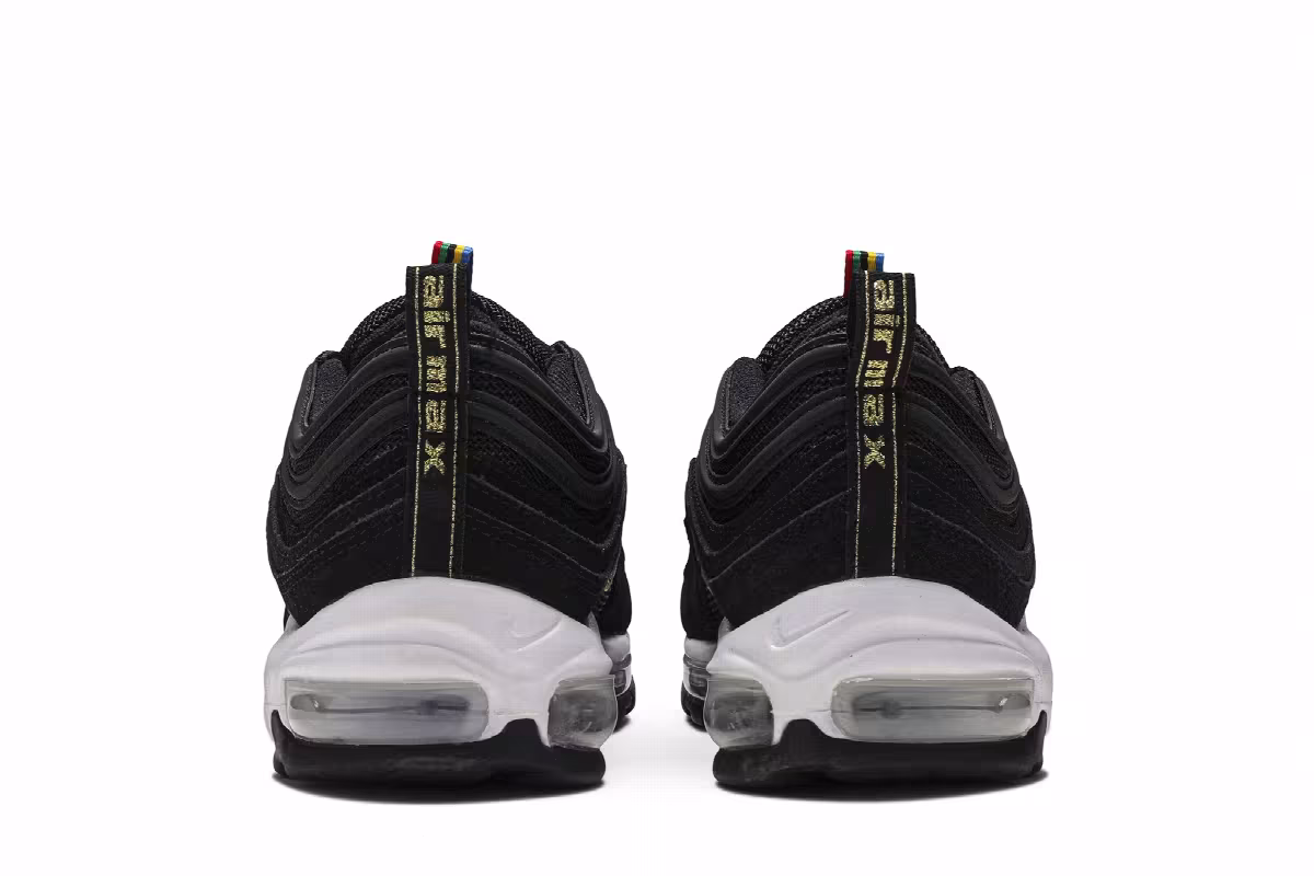 Nike Air Max 97 QS Olympic Rings - Black, view 7