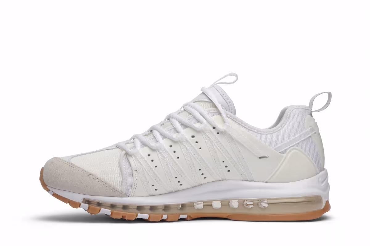 CLOT x Nike Air Max 97 Haven White Gum, view 4