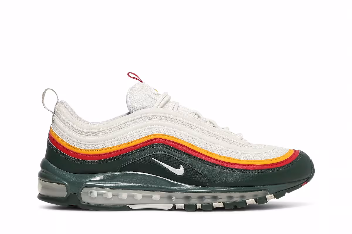 Nike Air Max 97 SE White Evergreen, view 2