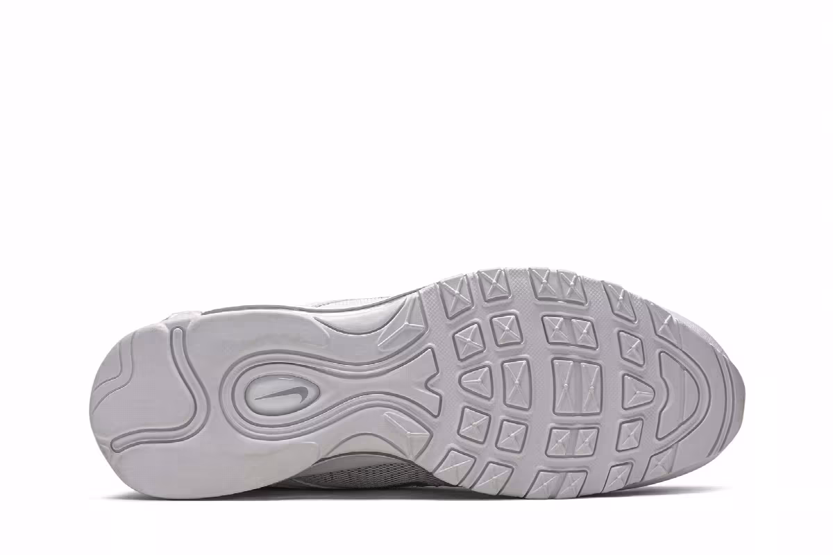 Nike Air Max 97 White Silver, view 5