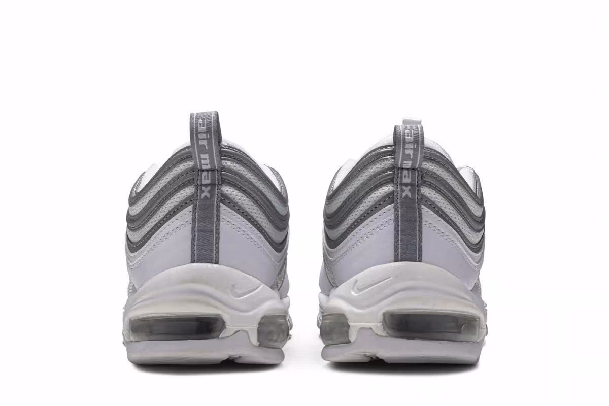 Nike Air Max 97 White Silver, view 7