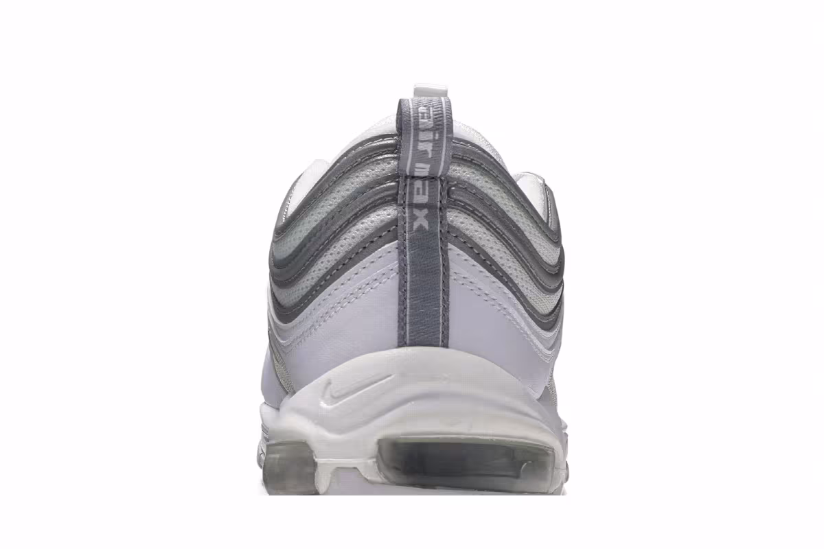 Nike Air Max 97 White Silver, view 8