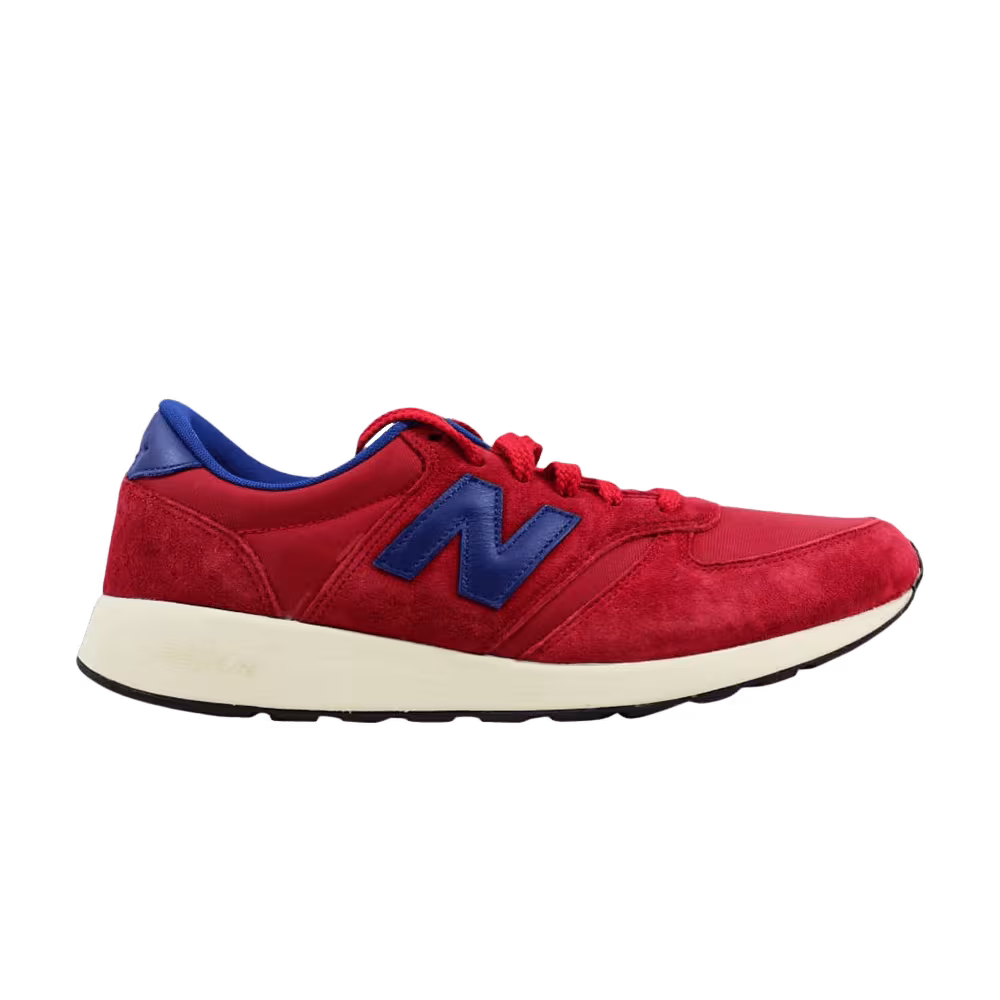 New Balance 420 Suede Red Blue