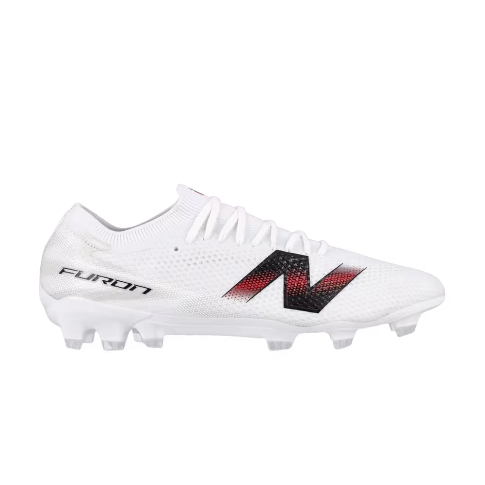 New Balance Furon v9 Pro FG Core White Black Red