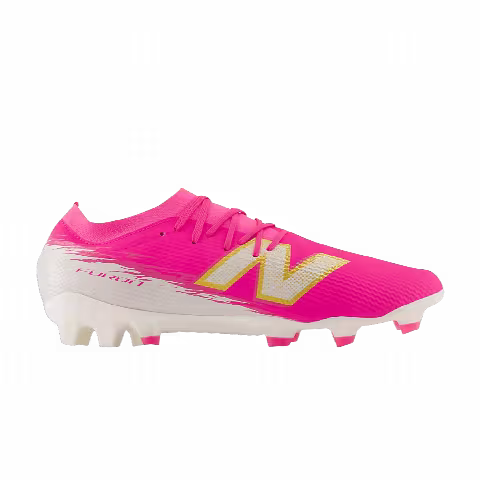 New Balance Furon Team FG V8 'Pink Heat Sea Salt Gold Metallic'