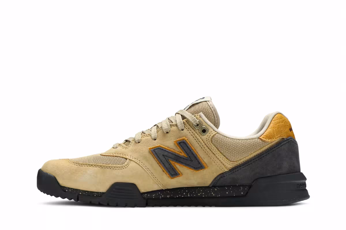 Primitive x New Balance All Coasts 574 Sand Black, view 4