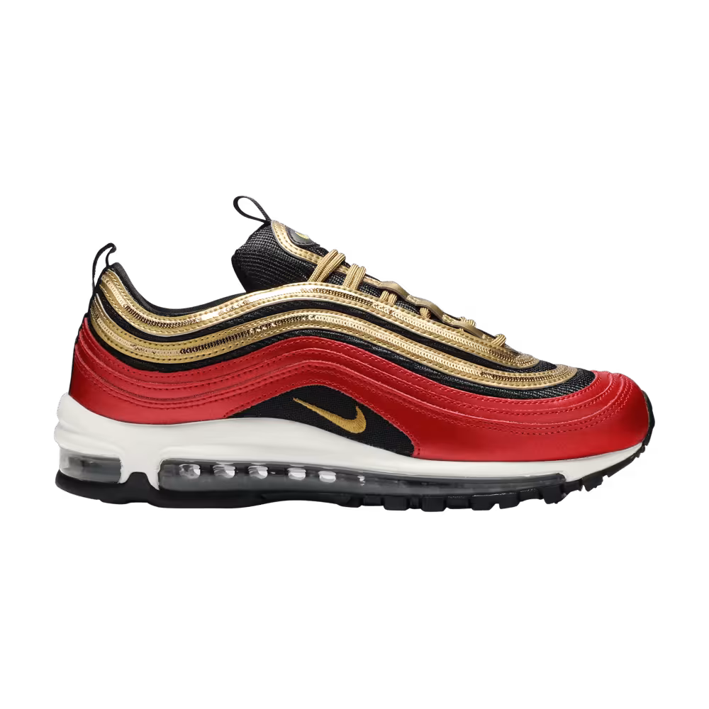 Nike Women's Air Max 97 Gold Sequin