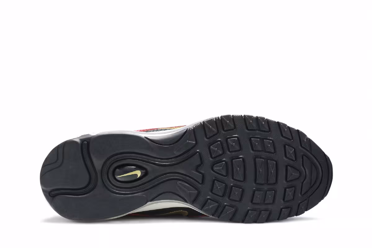Nike Women's Air Max 97 Gold Sequin, view 5