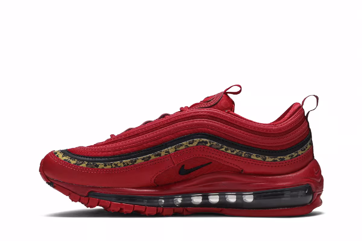 Nike Women's Air Max 97 University Red, view 4