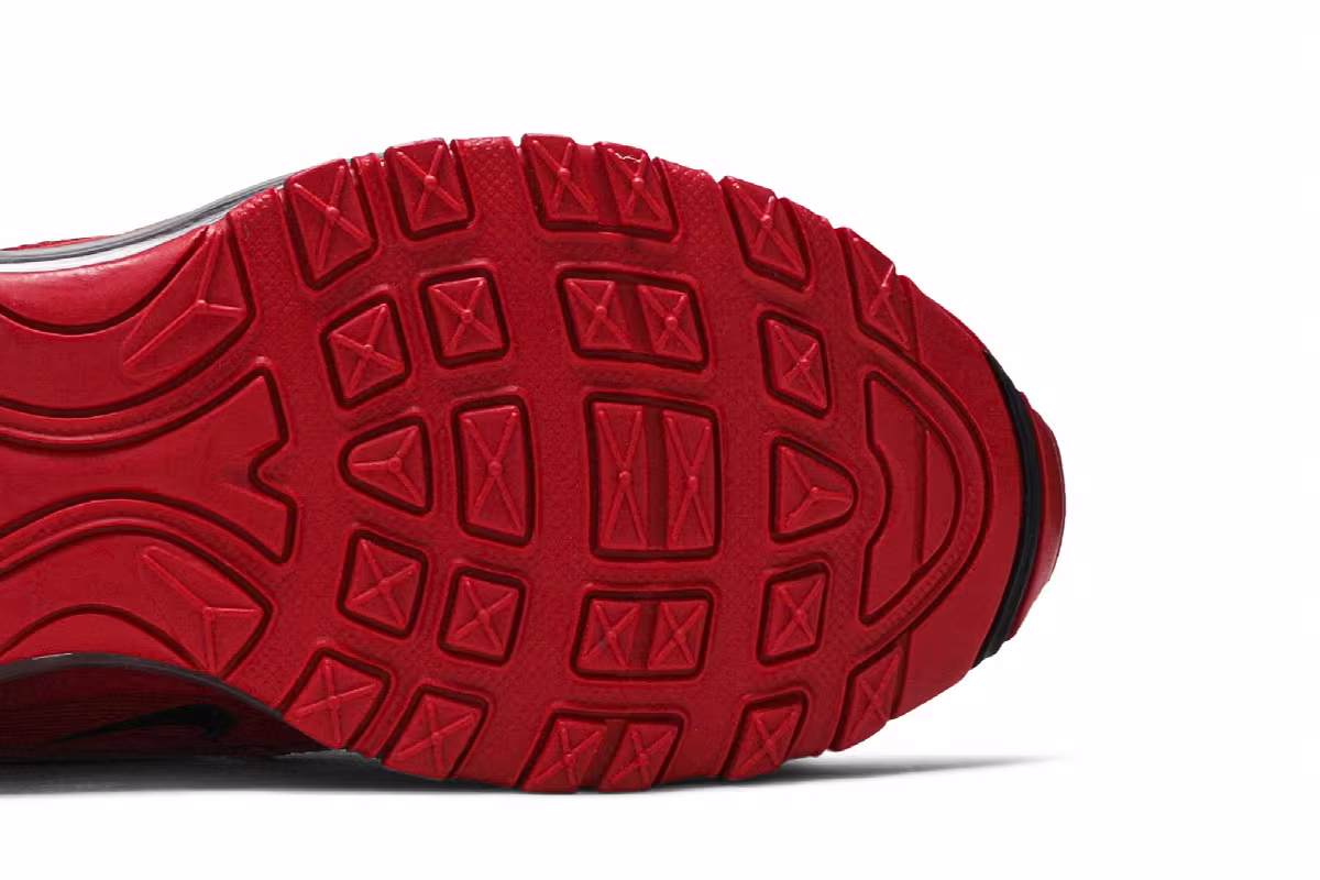 Nike Women's Air Max 97 University Red, view 6