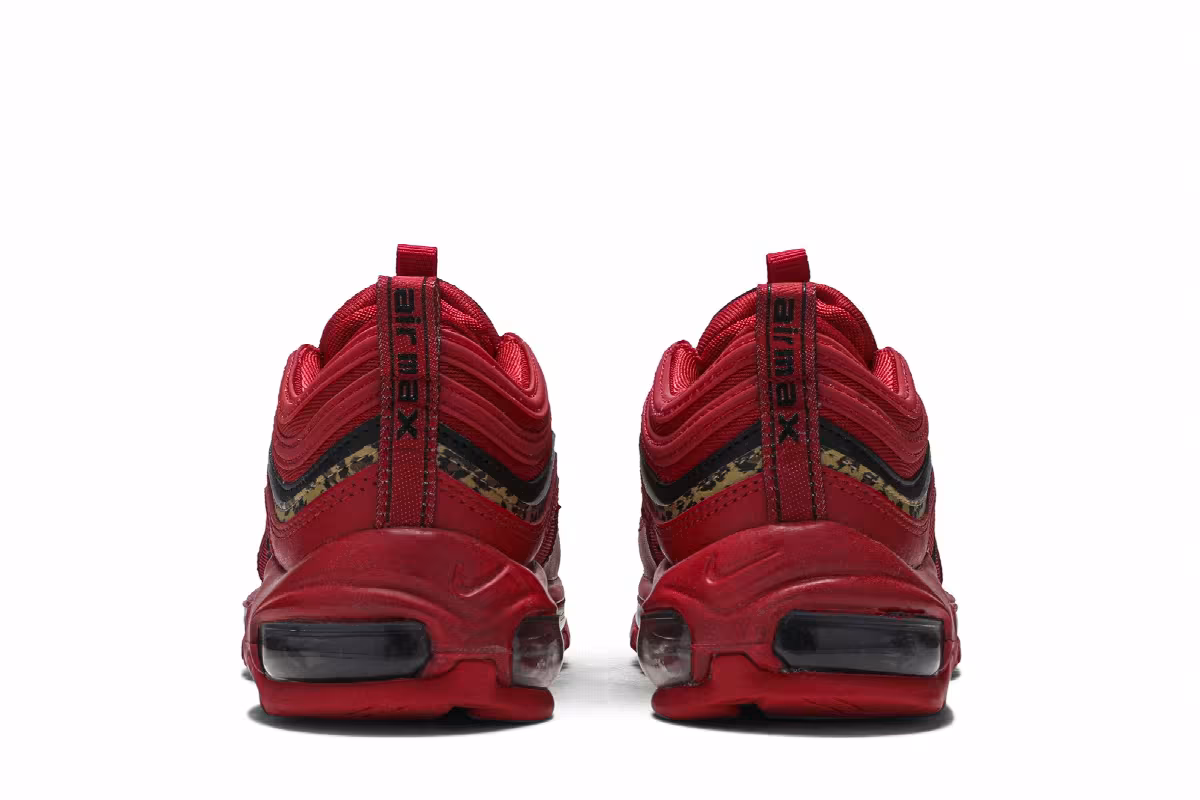 Nike Women's Air Max 97 University Red, view 7