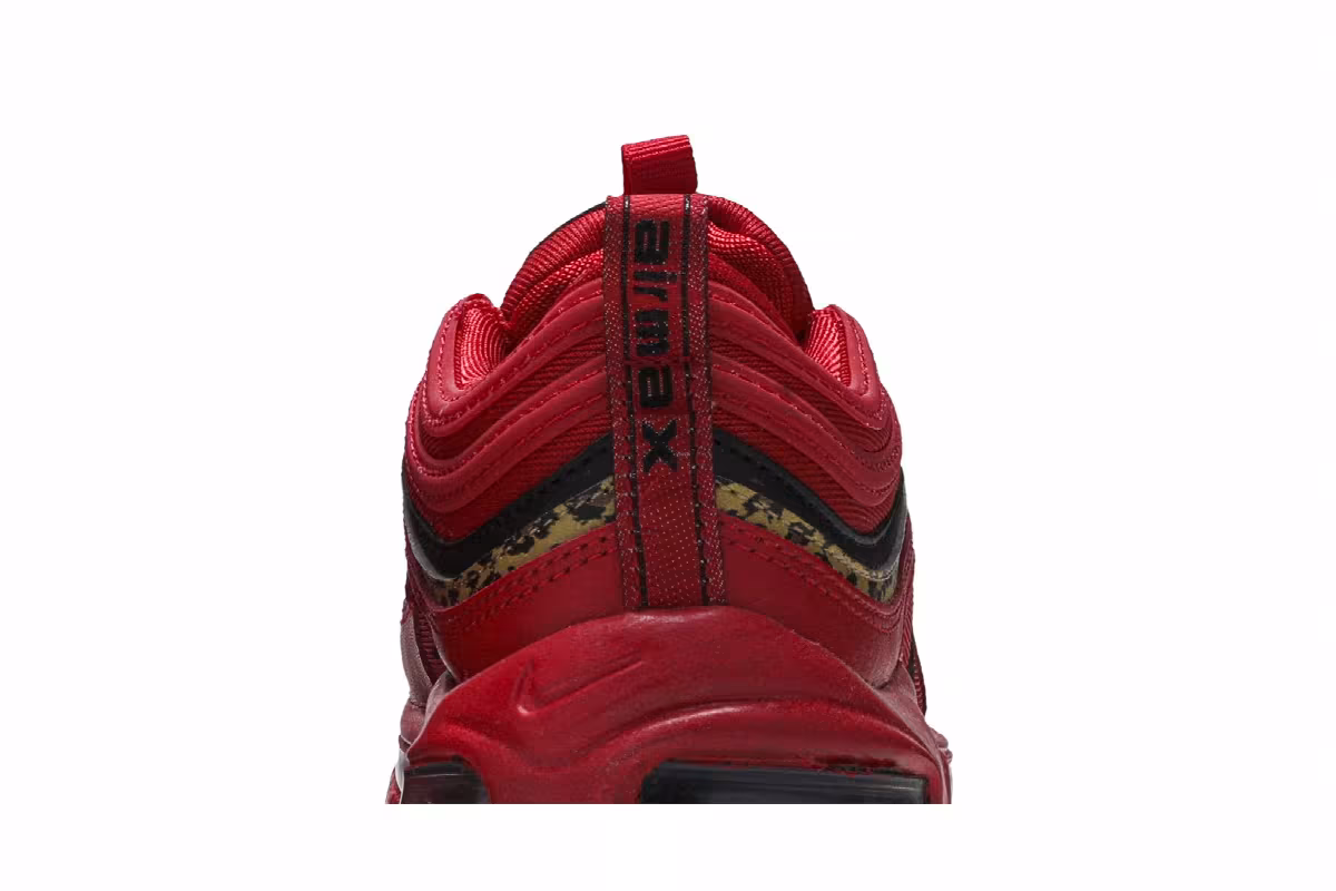 Nike Women's Air Max 97 University Red, view 8