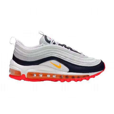 Nike Wmns Air Max 97 'Platinum Navy Orange'