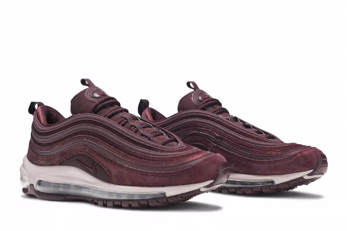 Nike Women's Air Max 97 SE Burgundy Crush, view 9