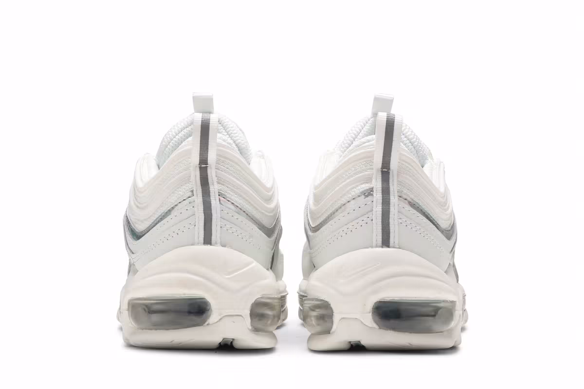 Nike Women's Air Max 97 White Iridescent, view 7