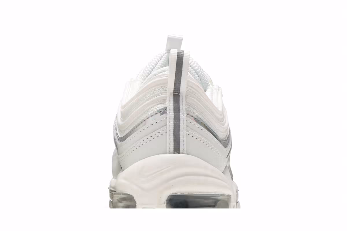 Nike Women's Air Max 97 White Iridescent, view 8