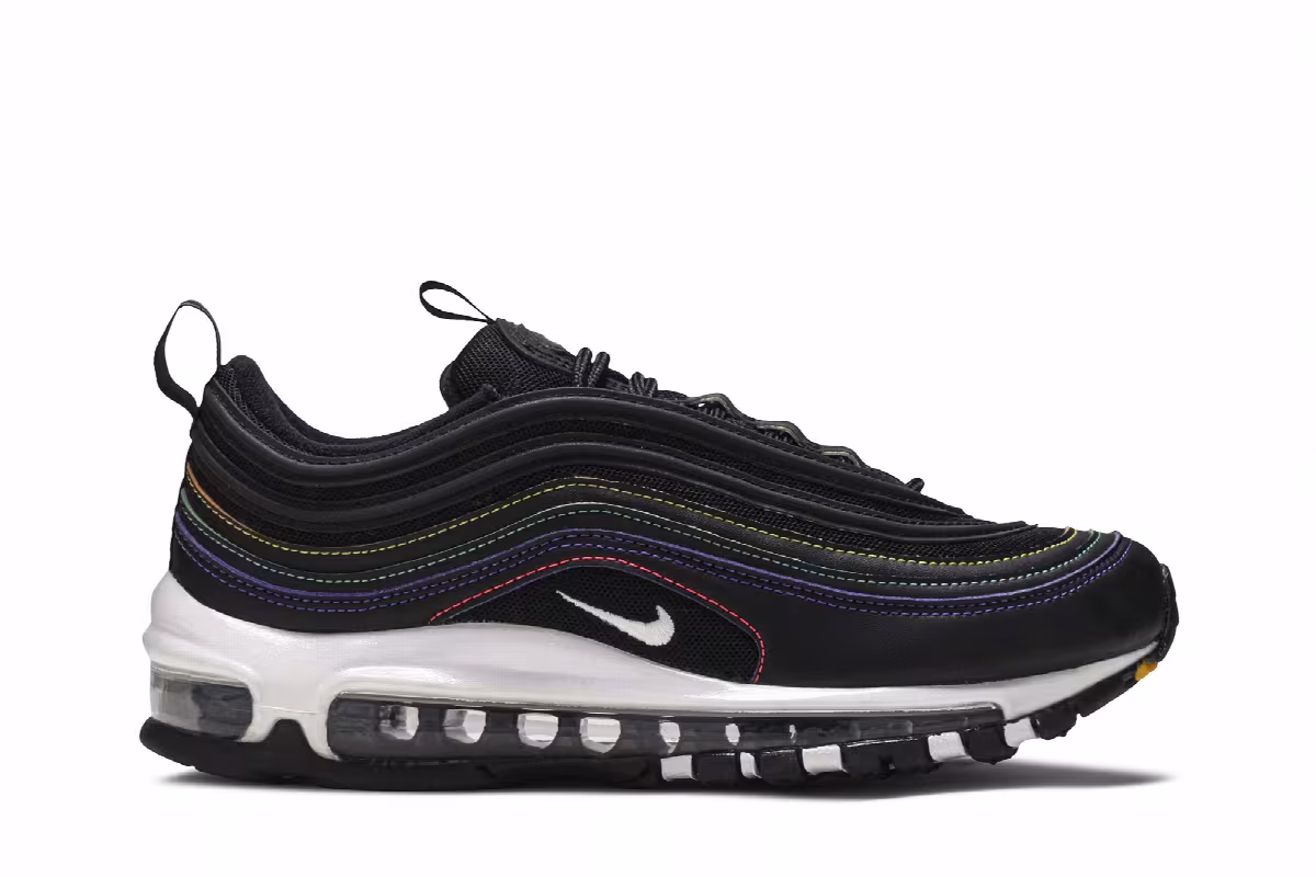 Nike Women's Air Max 97 Multi Stitching, view 2