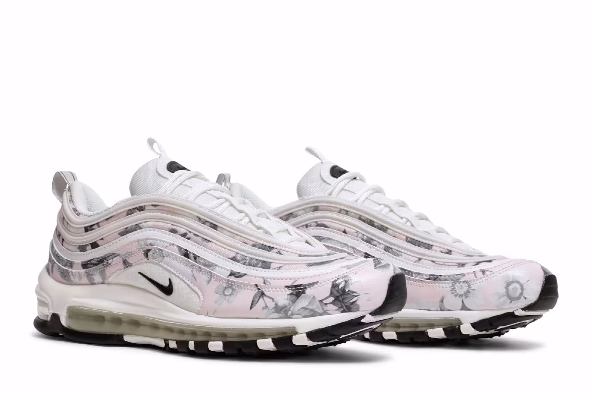 Nike Women's Air Max 97 Soft Floral, view 9