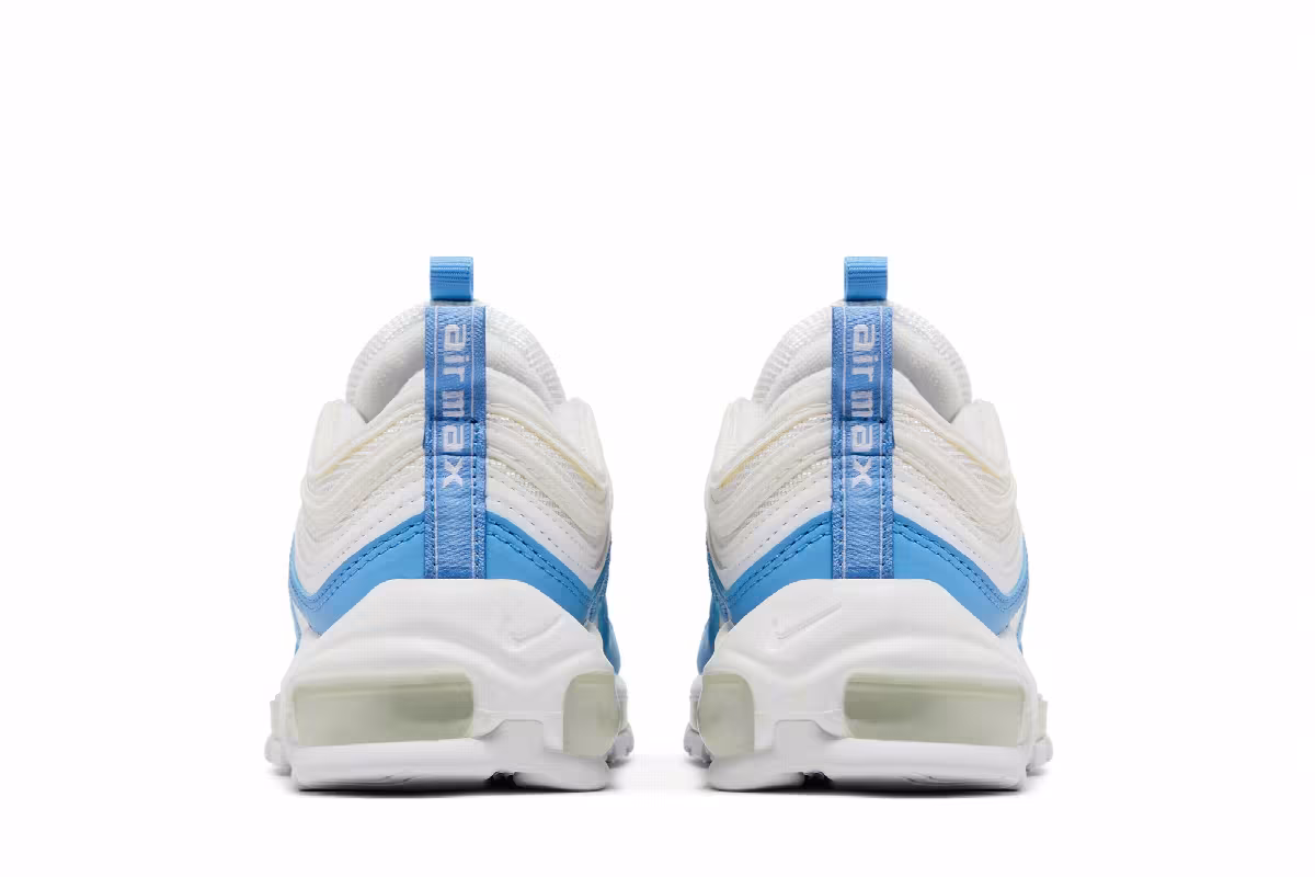 Nike Women's Air Max 97 Essential White University Blue, view 7