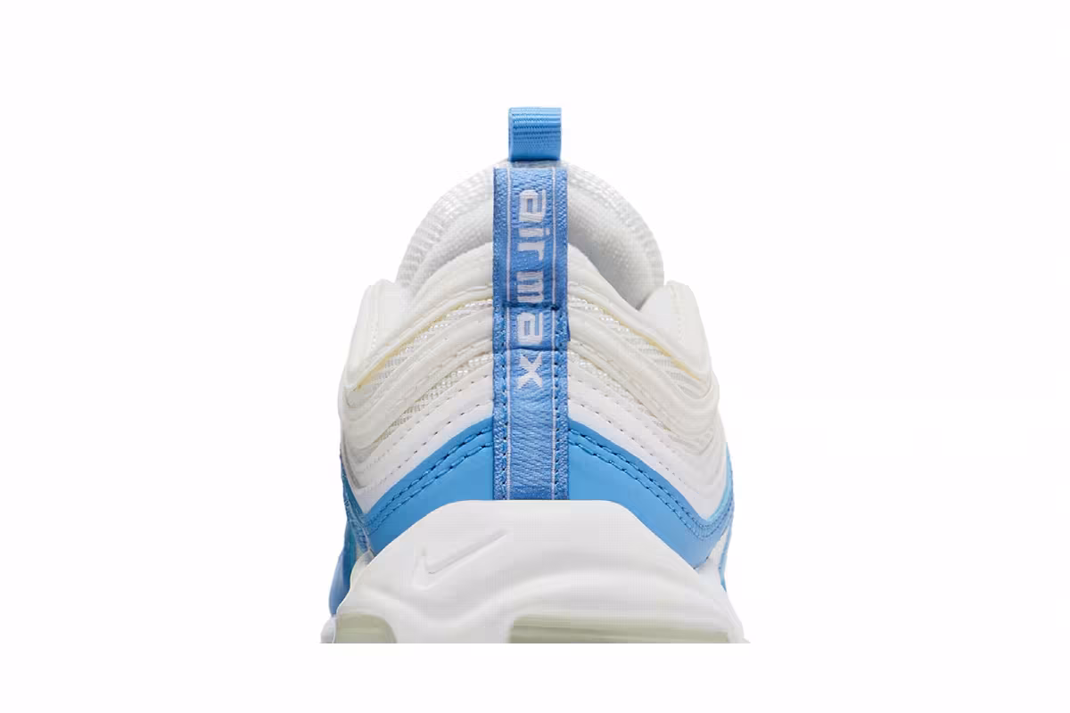 Nike Women's Air Max 97 Essential White University Blue, view 8