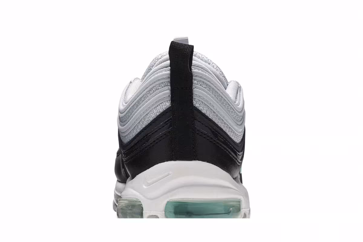 Nike Women's Air Max 97 Platinum Aurora Green, view 8