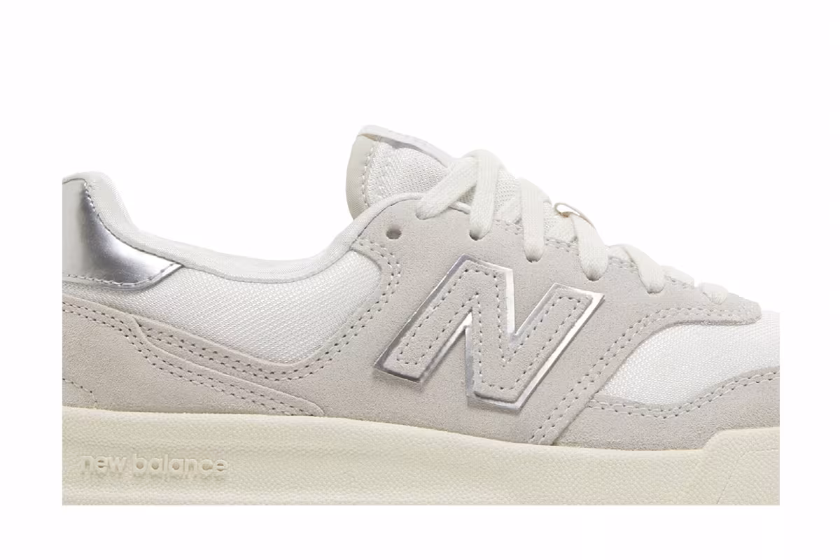 New Balance Women's 300 Grey Ivory, view 3