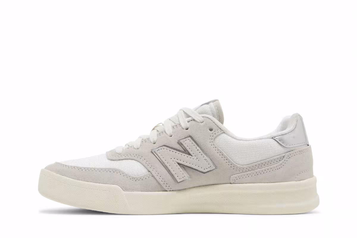 New Balance Women's 300 Grey Ivory, view 4