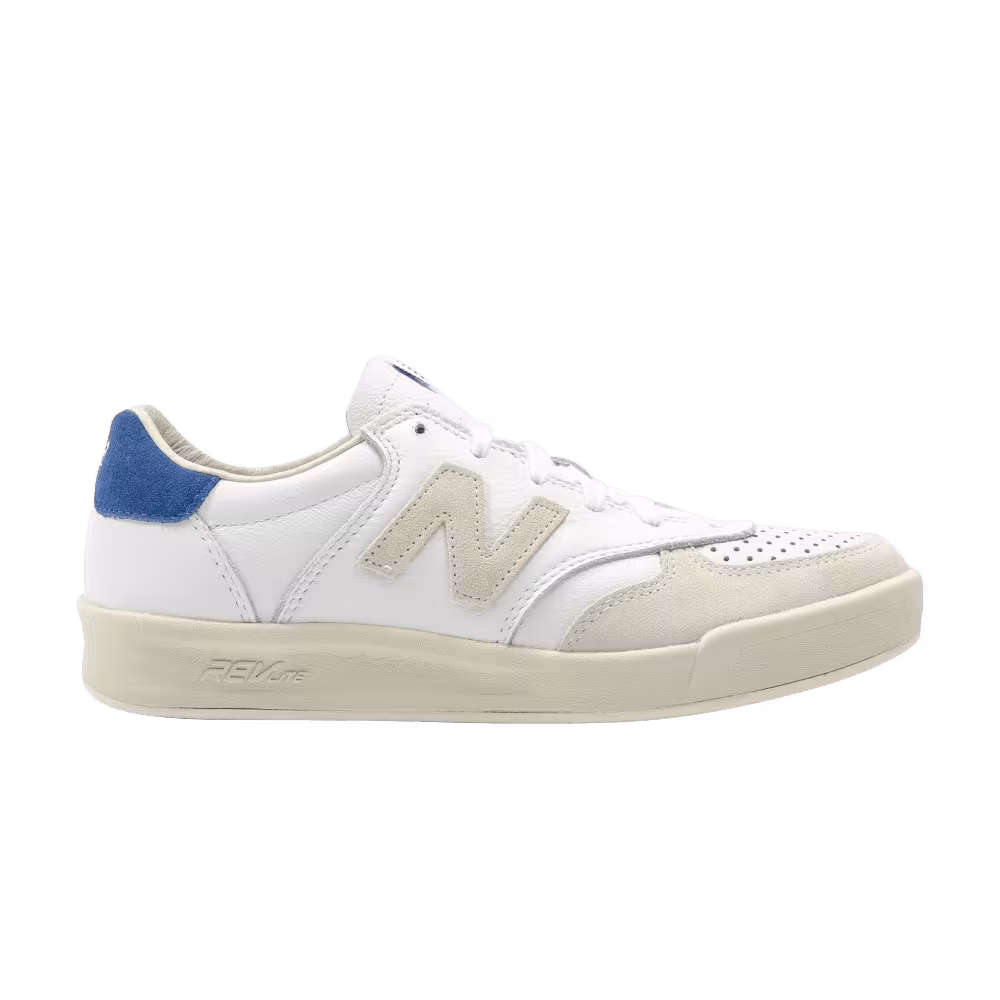 New Balance 300 White Leather