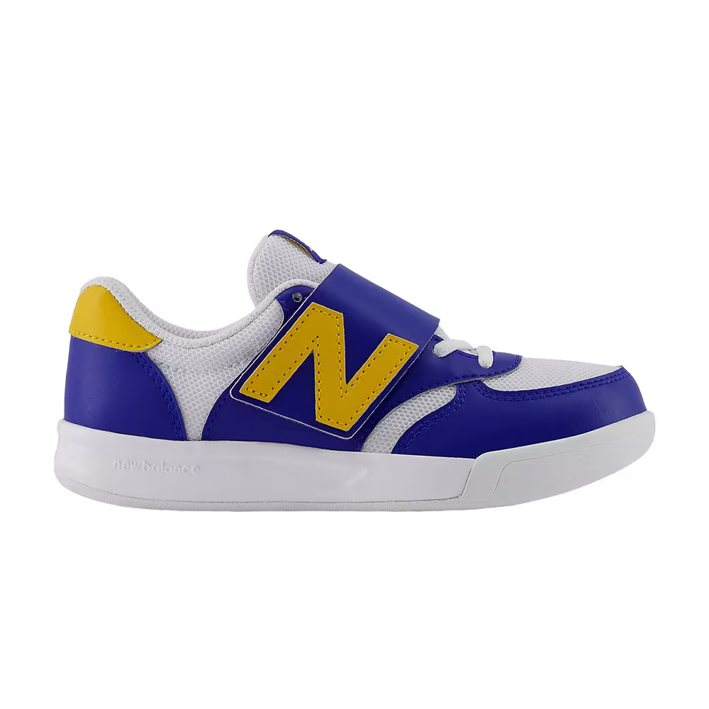 New Balance 300 Little Kid Wide White Honeycomb Heritage Blue