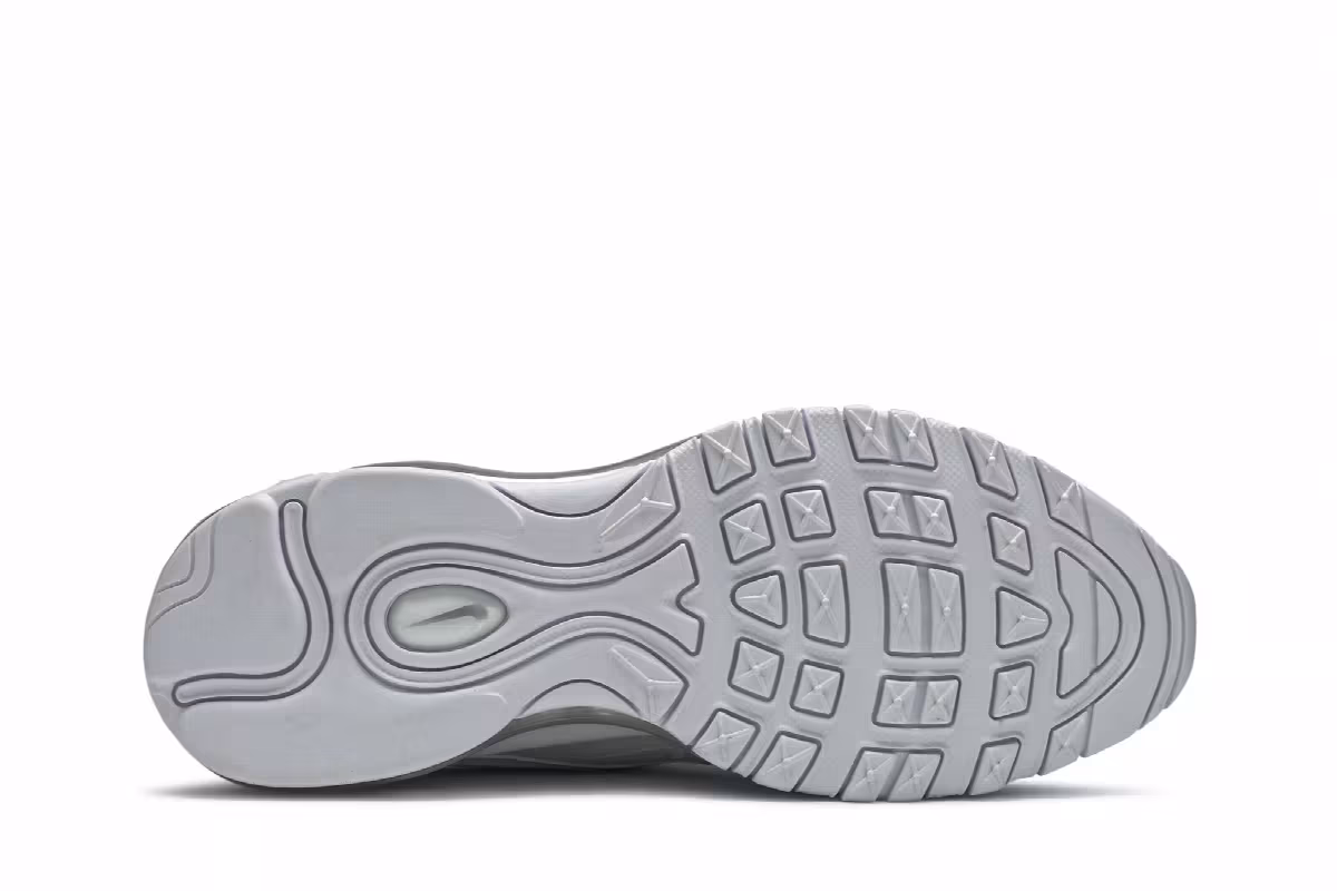 Nike Air Max 97 GS White Metallic Silver, view 5