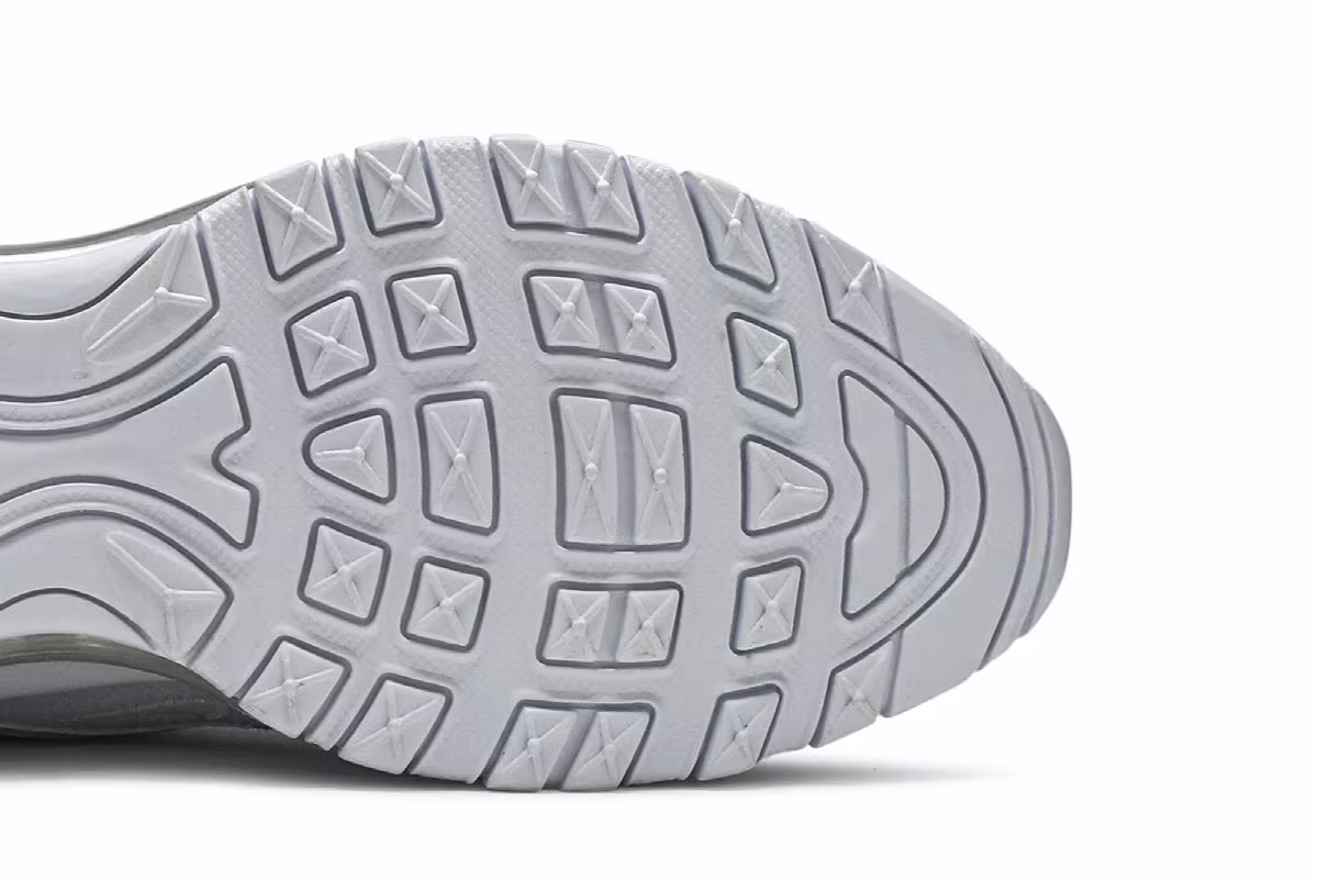 Nike Air Max 97 GS White Metallic Silver, view 6