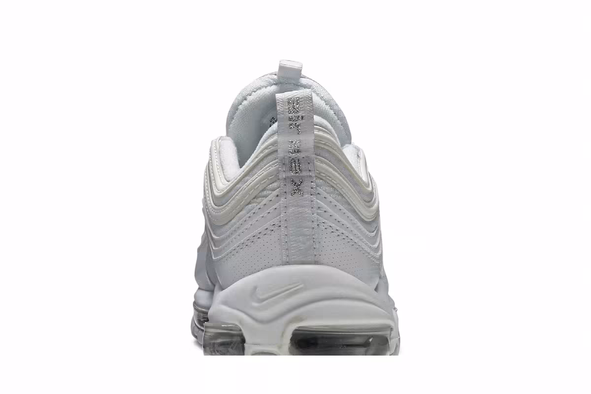 Nike Air Max 97 GS White Metallic Silver, view 8