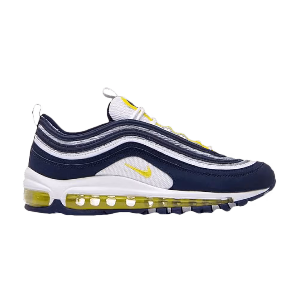 Nike Air Max 97 BG Dark Blue Opti Yellow