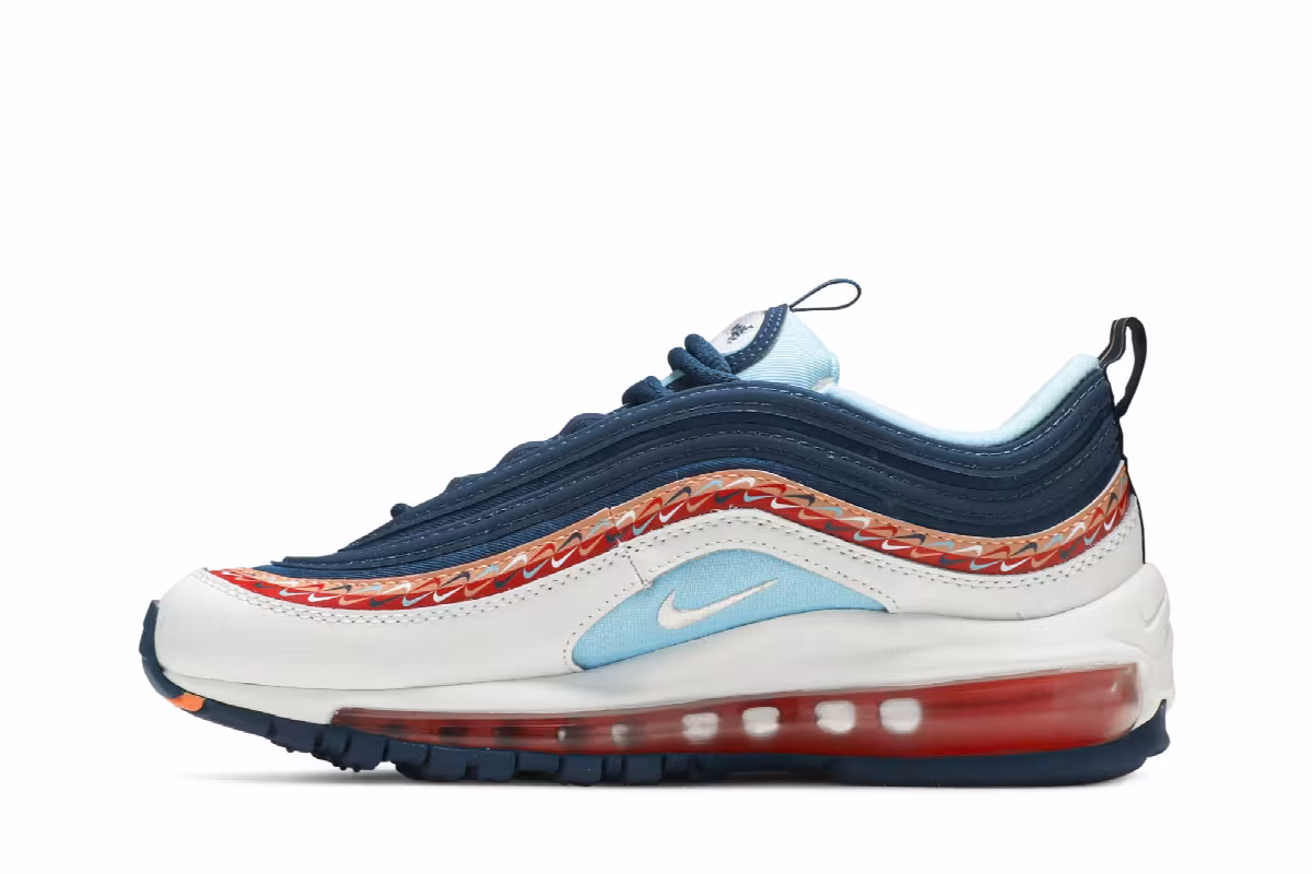 Nike Air Max 97 GS Swoosh Chain, view 4