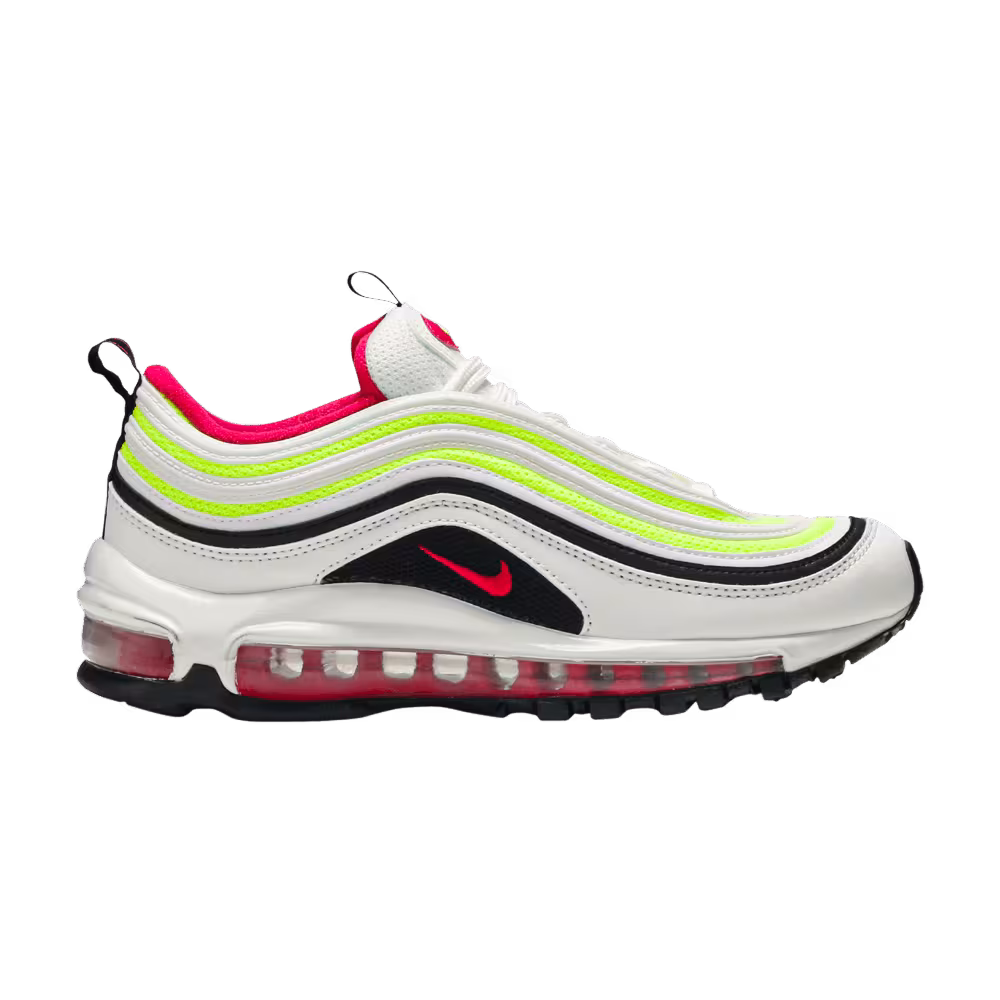 Nike Air Max 97 GS White Rush Pink Volt
