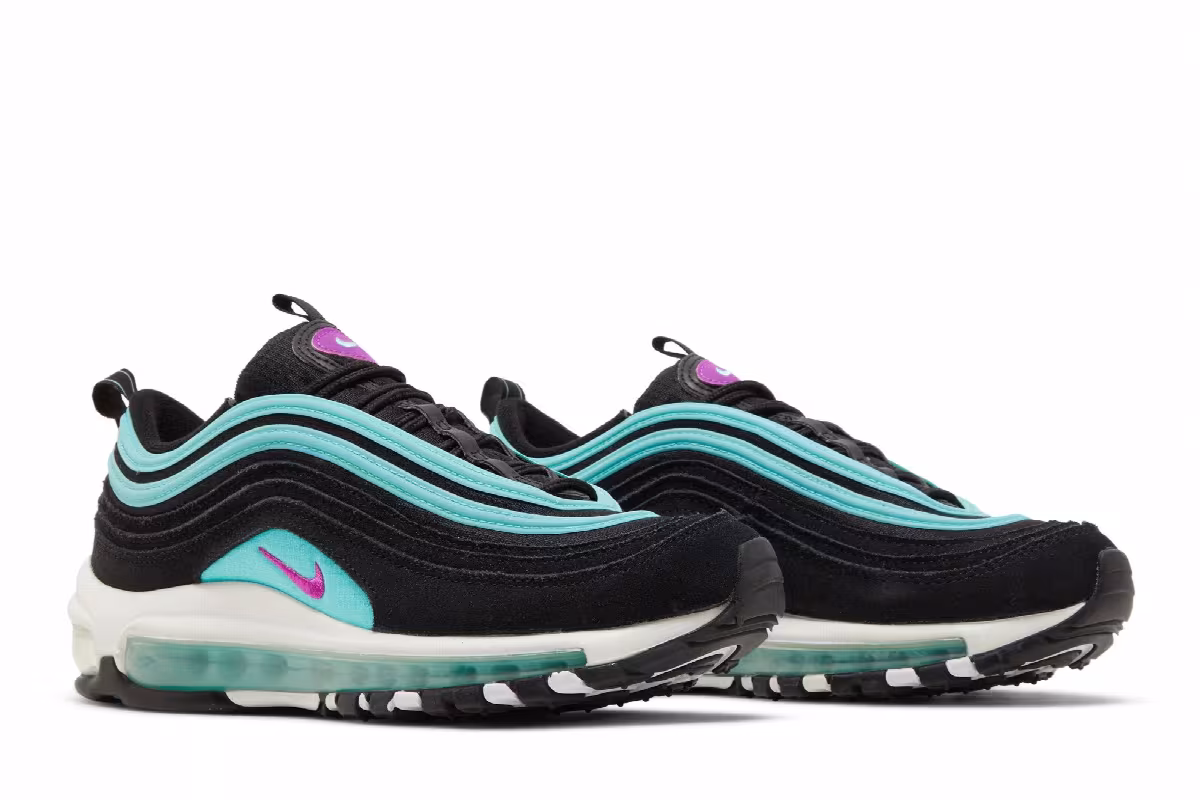 Nike Air Max 97 GS Aurora Hyper Violet, view 9