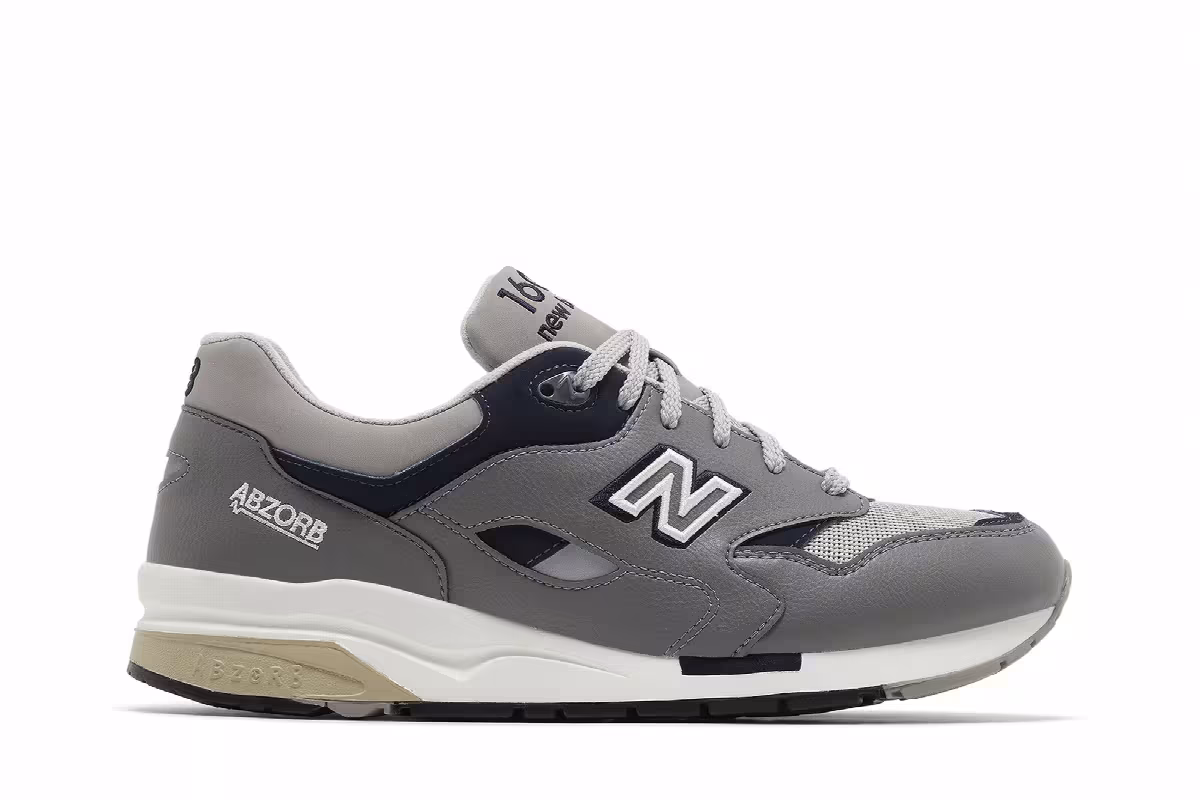 New Balance 1600 Grey Navy, view 2