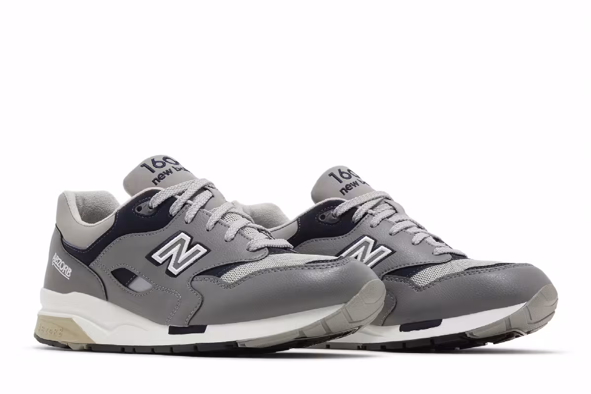 New Balance 1600 Grey Navy, view 9