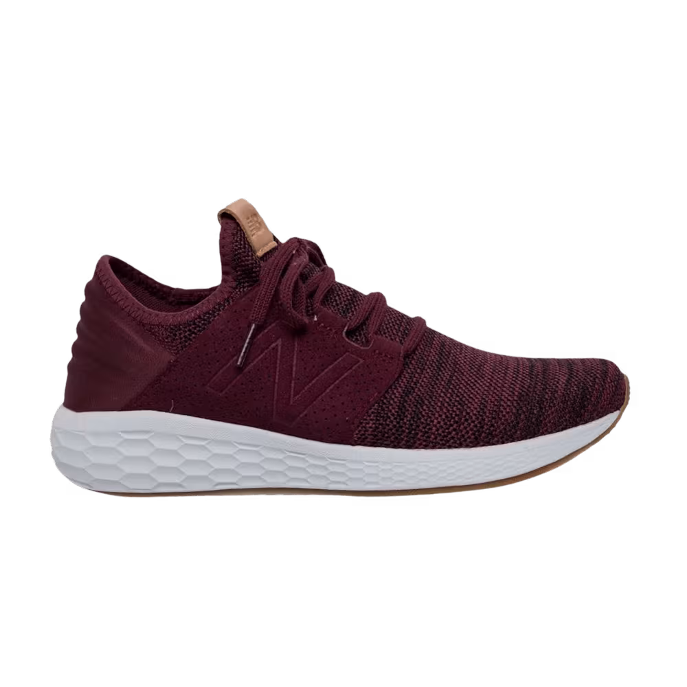 New Balance Fresh Foam Cruz v2 Knit Burgundy Black