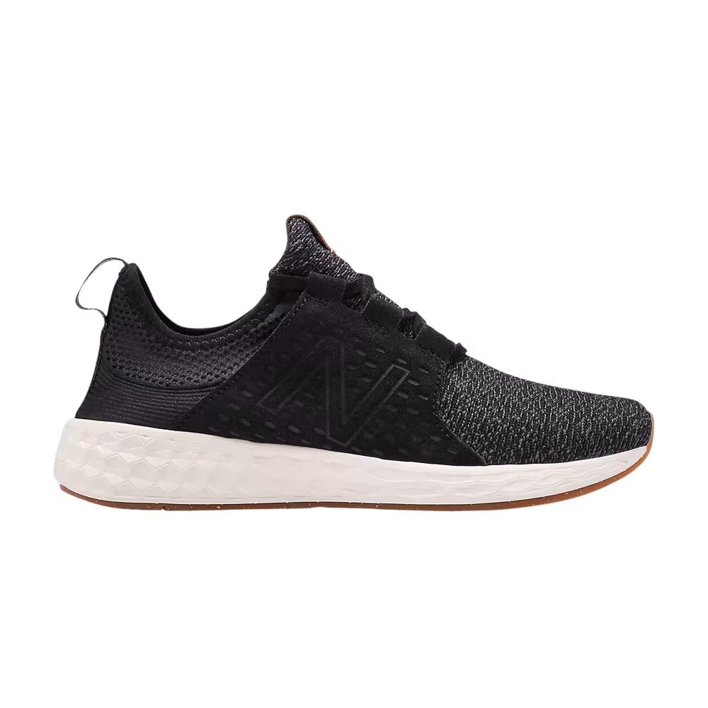 New Balance Women's Fresh Foam Cruz v1 Black Magnet