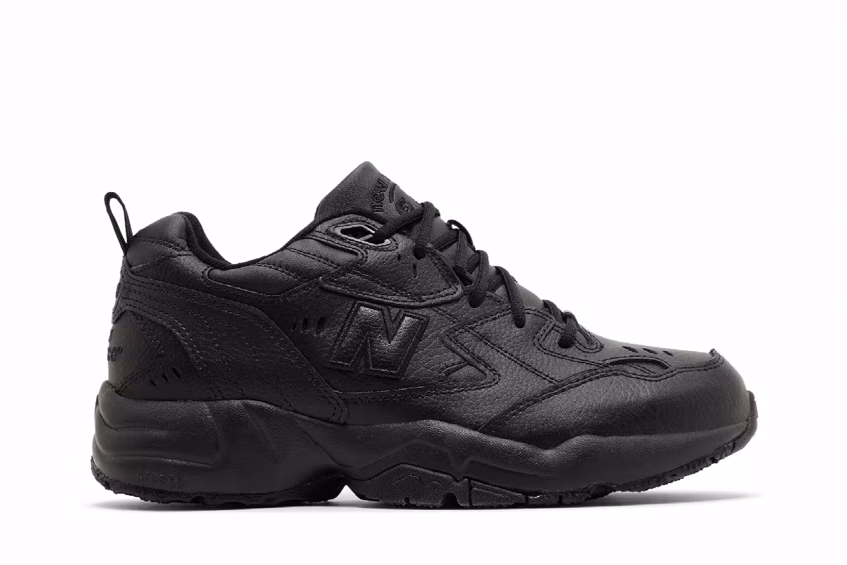 New Balance 608 4E Wide Black, view 2