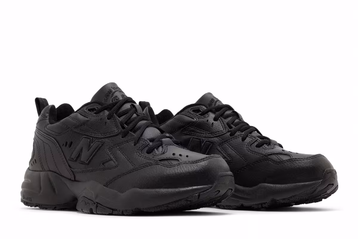 New Balance 608 4E Wide Black, view 9
