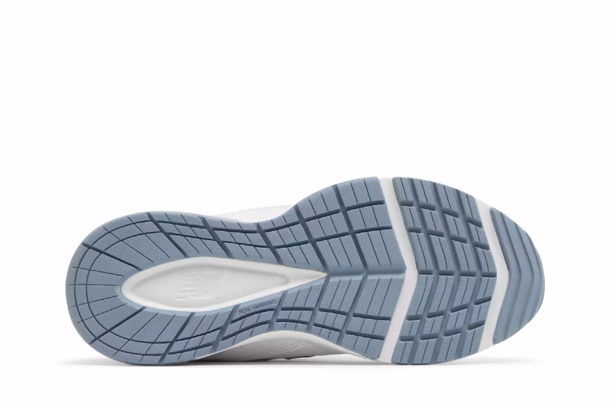 New Balance Women's 608v5 White Light Blue, view 5