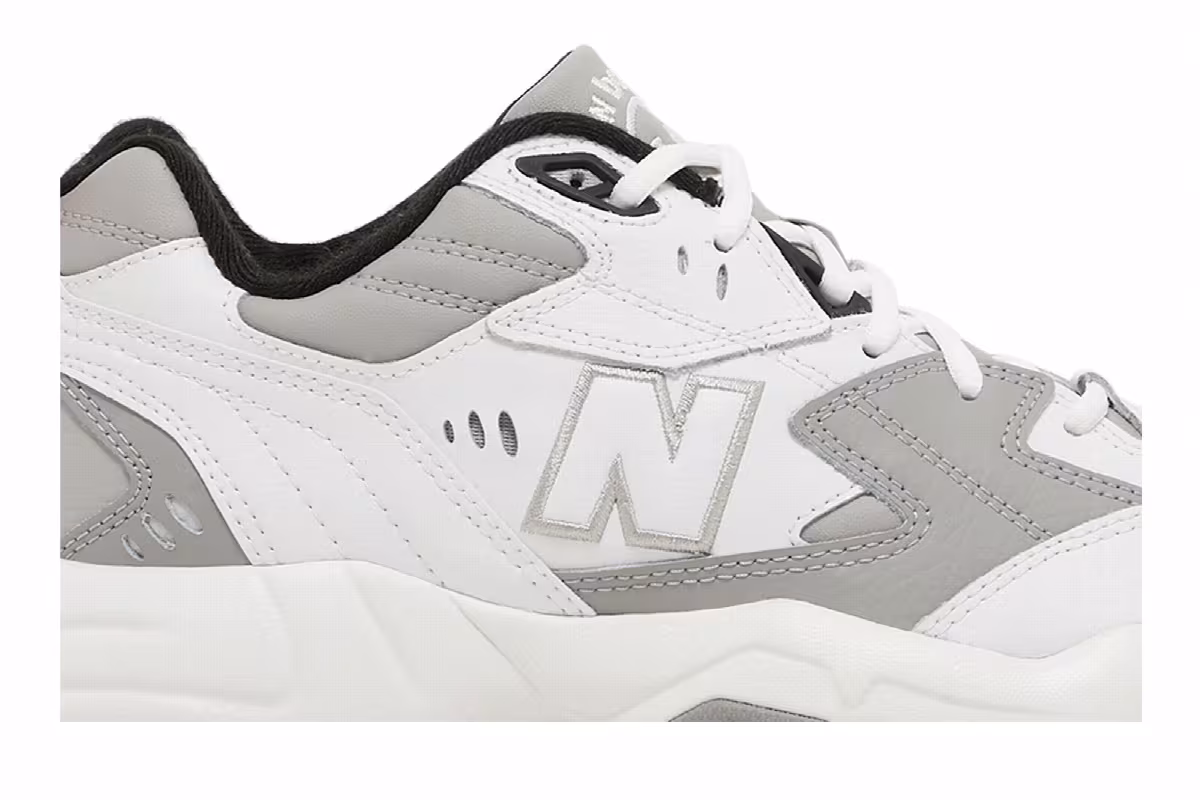 New Balance 608v1 White Grey, view 3