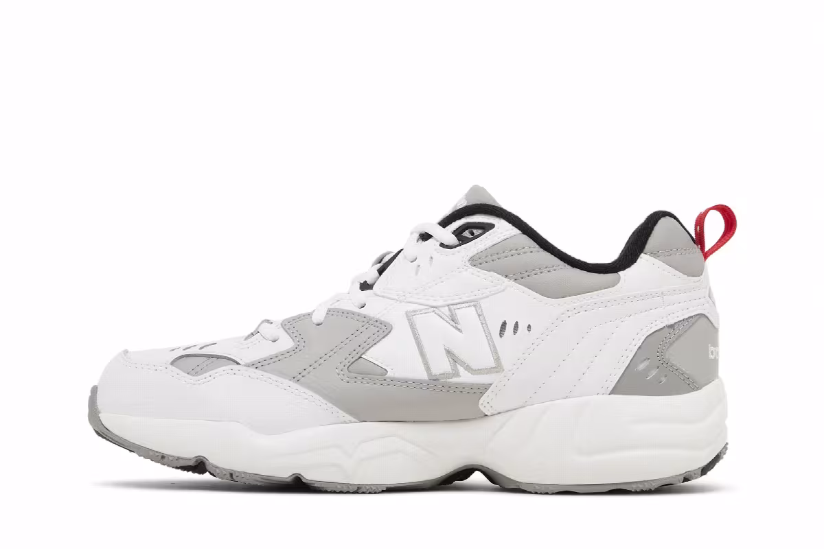 New Balance 608v1 White Grey, view 4
