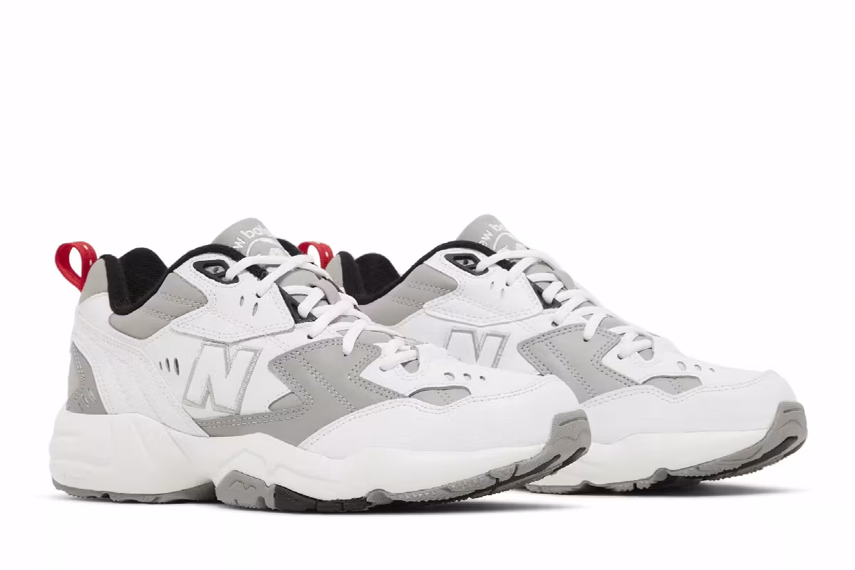 New Balance 608v1 White Grey, view 9