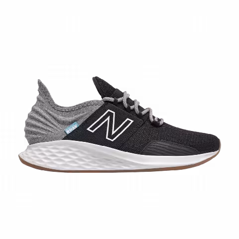 New Balance Wmns Fresh Foam Roav 'Tee Shirt - Black Light Aluminum'
